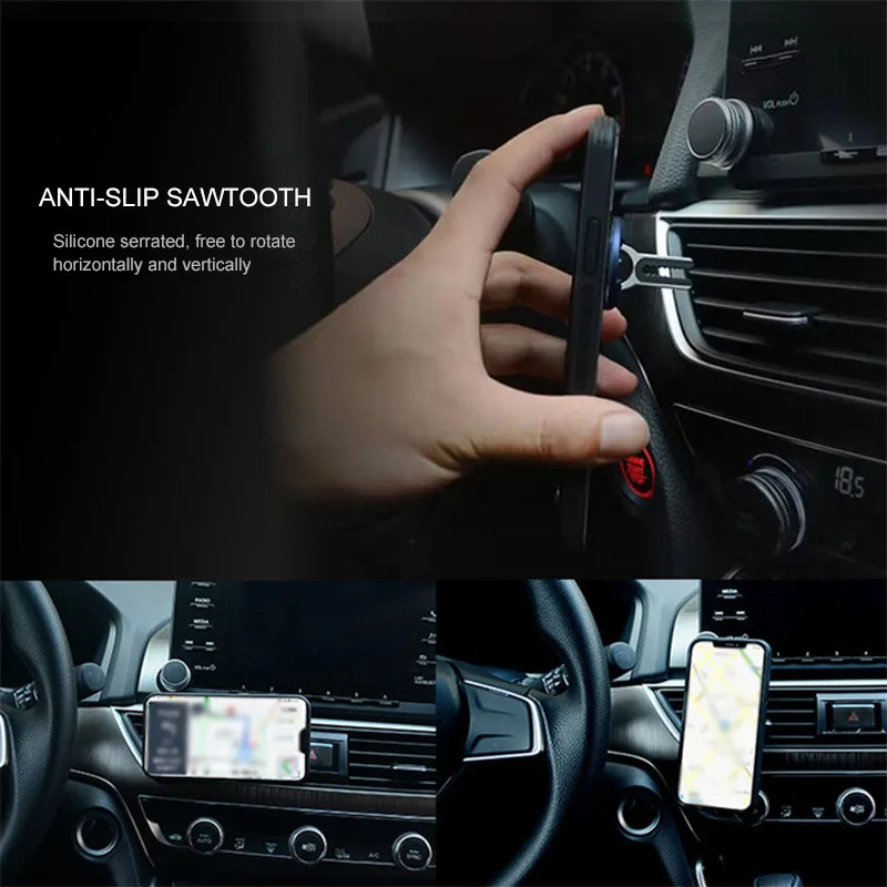 Colorful Car Phone Holder For IPhone For Xiaomi Finger Ring Air Vent Mount Stand 360 Rotating Metal Phone For Samsung Car Ring