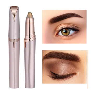 

Electric Face Eyebrow Hair Remover Epilator Mini Eyebrow Shaver Razor Instant Painless Portable Epilator Shaving Eyebrow Trimmer