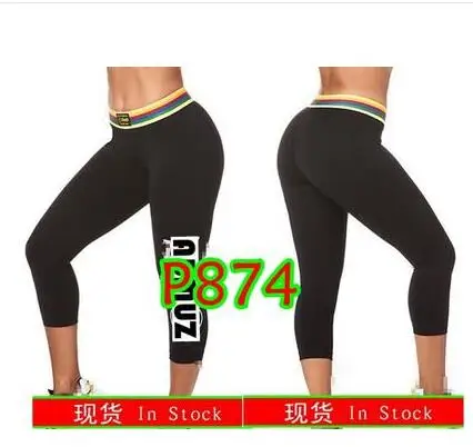 P876 black ADIBAO женские трикотажные хлопковые брюки zum Фитнес Одежда Брюки карго леггинсы капри брюки P876 - Цвет: P876 black