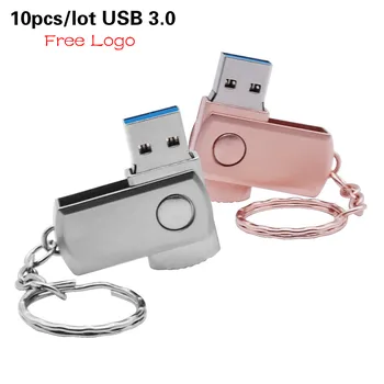 

Real Capacity 10pcs/lot Free Custom Logo Usb 3.0 Stick USB Flash Drive Pendrive 4gb 8g 32gb 64gb Pen drive Memoria usb Good gift