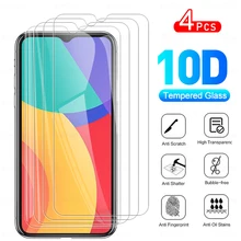 4 pçs vidro protetor de proteção completo para alcatel 1 s (2021) telefone vidro temperado protetor de tela de cobertura completa para alcatel 1 s (2021) filme