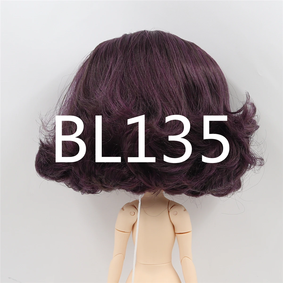 Neo Blythe Doll Plum Hair with Takara RBL Scalp Dome 1