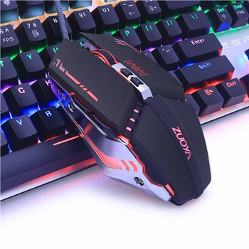 

ZUOYA Wired Gaming Mouse Adjustable DPI 7 Button Ergonomics Optical LED Wired Game USB Mouse For PC Computer