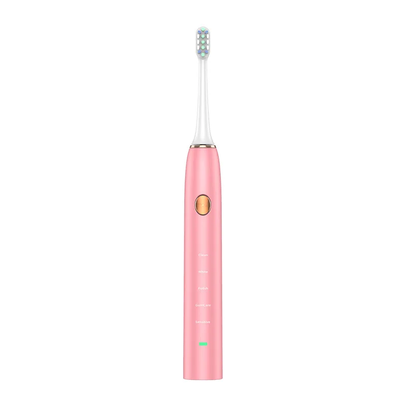 Ultrasonic electric toothbrush 15 gear double button magnetic suspension soft hair charging tooth beauty waterproof