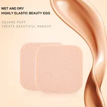 20 шт. мягкий спонж для макияжа удобный и мягкий латексный порошковый спонж прочный многоразовый квадратный косметический спонж инструмент для макияжа