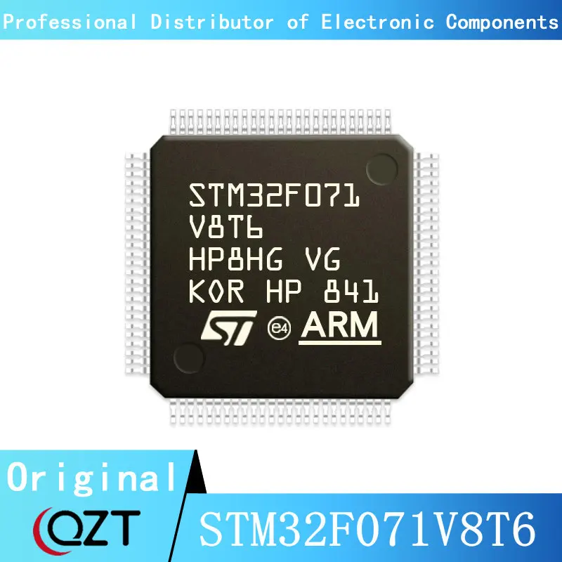 10pcs/lot STM32F071 STM32F071V8 STM32F071V8T6 LQFP100 Microcontroller chip New spot stm32f071v8t6 stm32f071v8t stm32f071v8 stm32f071v stm32f071 stm32f stm32 stm ic mcu chip lqfp100 in stock 100% brand new originl