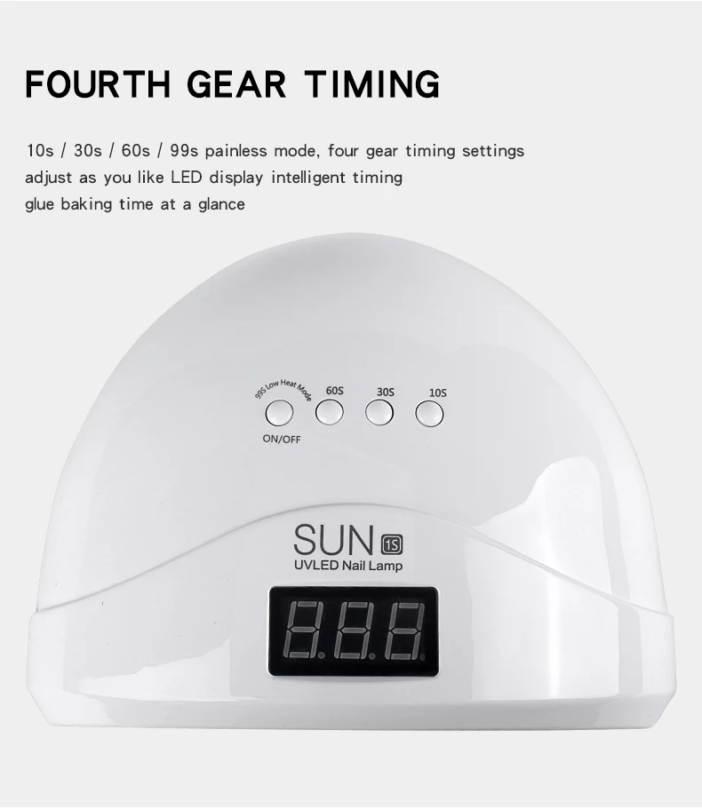 Secador de Unhas de Lâmpada Contas para Cura Ferramenta para Unhas de Dedo Peças Rápida Luz Solar uv Led 48w 30 6 Cheap Secadores de unhas