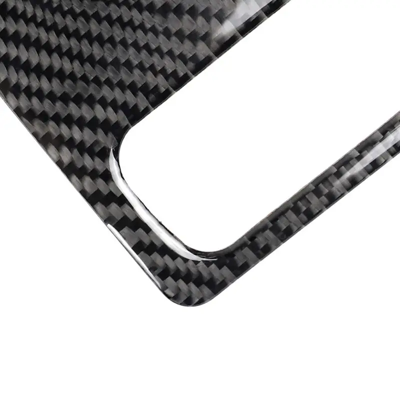 

For Audi A3 S3 14-19 Interior Carbon Fiber Console Navigation Screen Cover Trim Y4UA