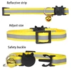 Reflective Cat Safety Buckle Collar Adjustable Custom Personalized ID Free Engraving Nylon Puppy Kittens Necklace 4