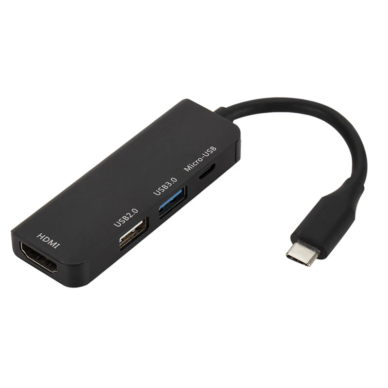 USB C концентратор типа C до 4K HDMI концентратор USB 3,0 USB2.0 адаптер Micro usb зарядный порт для MacBook Pro samsung Galaxy S8 huawei P20 Pro