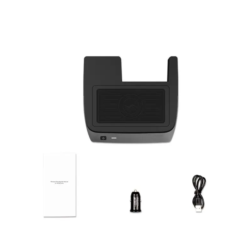 

Car Qi Wireless Charger Mobile Phone Charging Pad for Honda Civic 2016- 2019 Car Charger