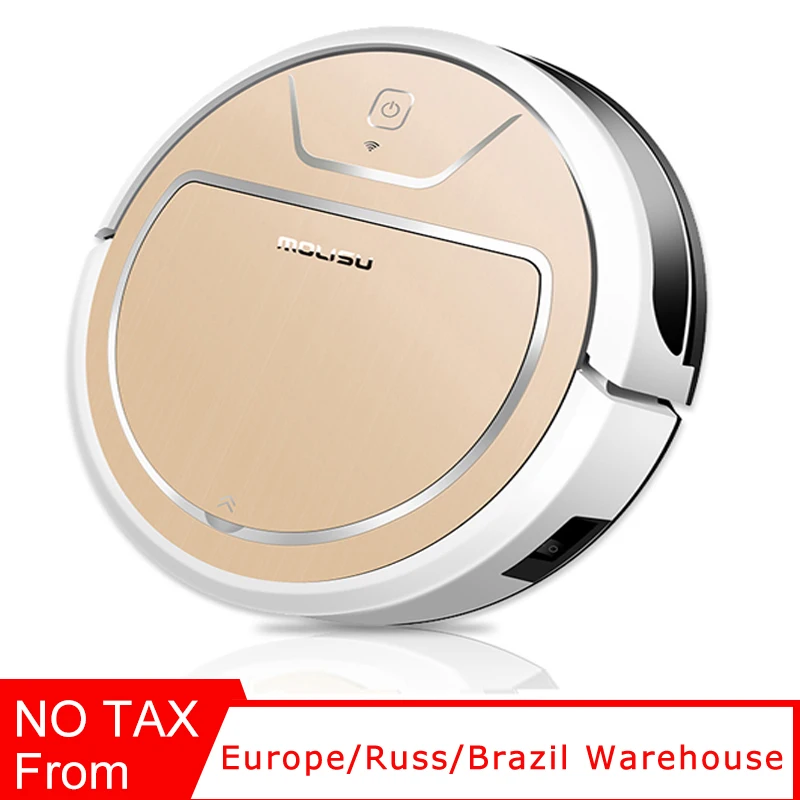 US $174.60 Robot Vacuum Cleaner Home Wifi Intelligent Navigation APP Control Suction Sweep Dry And Wet Claen Pet Hair 600ML Dust Box