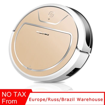 

Robot vacuum cleaner home wifi Intelligent navigation APP control Suction sweep Dry and wet claen pet hair 600ML dust box