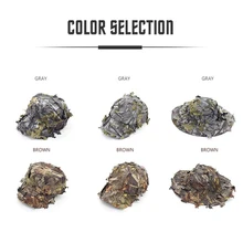 Военная игра камуфляж снайперская шляпа камуфляж летняя кепка ведро кемпинг шляпа для джунглей THJ99