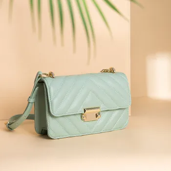 

Rhombic lattice women's bag small fragrant wind bags women luxury shoulder bag solid soft bags for women hasp crossbody bag new