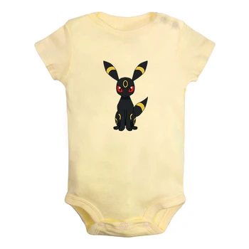 

Cute Pokemon Umbreon Charmander Bulbasaur Squirtle Pokeball Newborn Baby Boys Girls Outfits Jumpsuit Infant Bodysuit Clothes