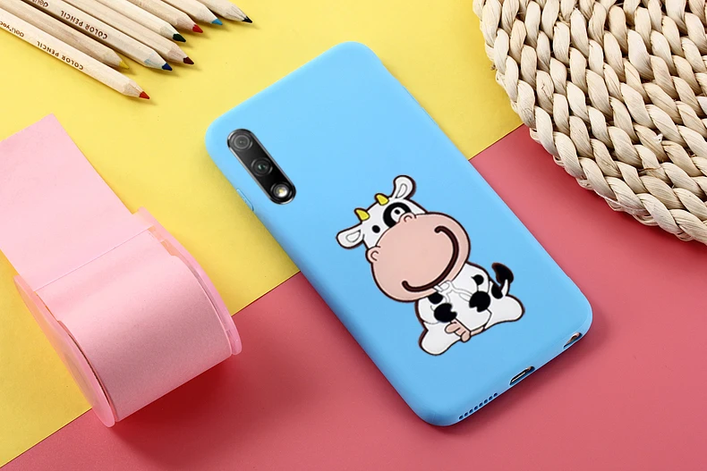 TRISEOLY Мягкий силиконовый чехол для huawei Honor 8x Max чехол 3D мультфильм животные задняя крышка для huawei Honor 9X Pro Защитная сумка для телефона