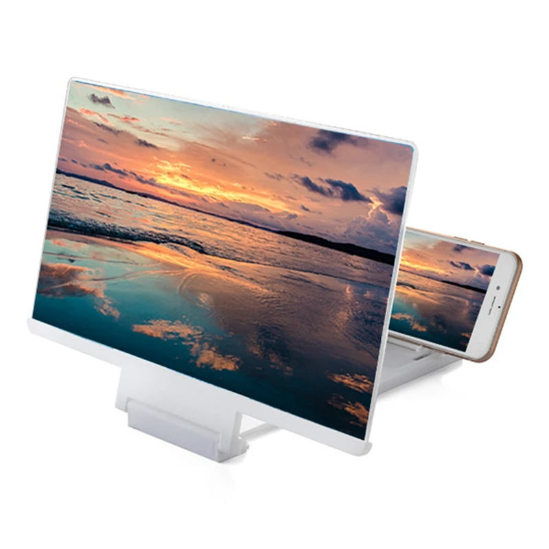 3D Cell Phone Screen Magnifier HD Video Amplifier Stand Bracket Phones Screen Magnifier For Smartphones Mobile Phone Accessories