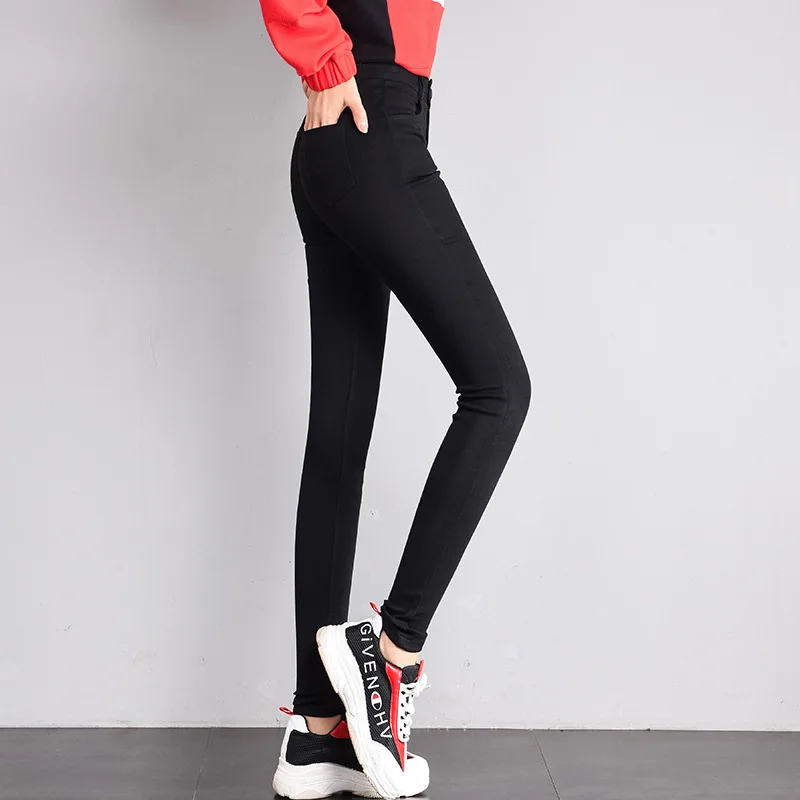 

Magic Black And White with Pattern Ankle-length Leggings Women's Outer Wear Skinny Spring And Summer 2019 New Style High-waisted