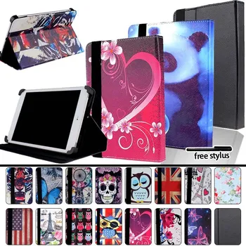 

KK&LL For Apple iPad Mini 1/2/3/4/5 Generation - Leather Smart Tablet Stand Folio Cover Case