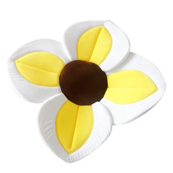

Flower Shape Baby Bath Pad, Comfort Baby Bath Pad Bathtub Mat Baby Bath Support Lounger for Newborn 0-6 Months