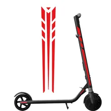 Световая Светоотражающая наклейка Предупреждение отличительные знаки на обшивке для Ninebot Segway ES1 ES2 ES3 ES4 электрический рефлектор скутера Пастер