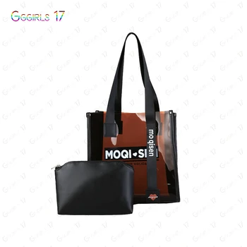 

New Waterproof Ladies Sling Bag PVC Shoulder Bag Messenger Bag