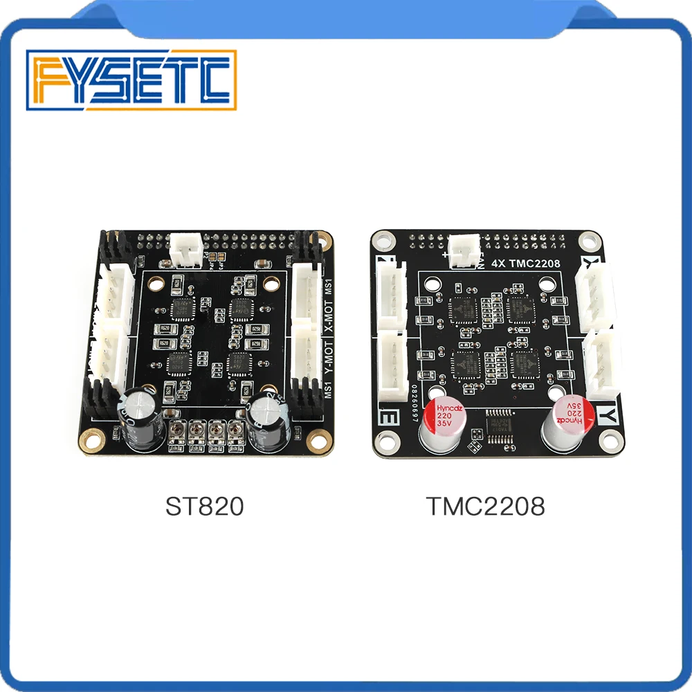 Плата драйвера 4X ST820 V1.2 / TMC2208 V1.0 модуль адаптера для материнской платы AIO II V3.2 все в