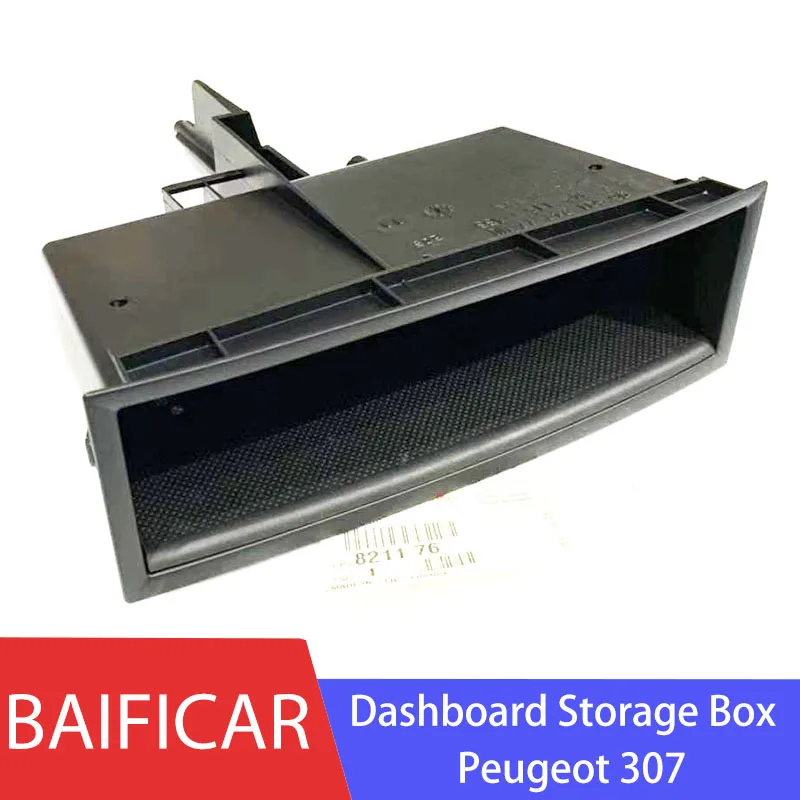 Baificar Brand New Genuine Middle Console Dashboard Storage Box Shelf Tray Plastic 9634511577 Interior Trim For Peugeot 307 2004 |