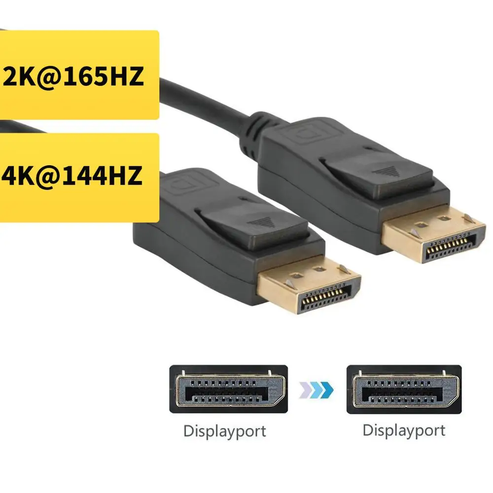Порт дисплея 1 2 кабели кабель displayport 4k 60hz для монитора проектора ноутбука ПК Шнур
