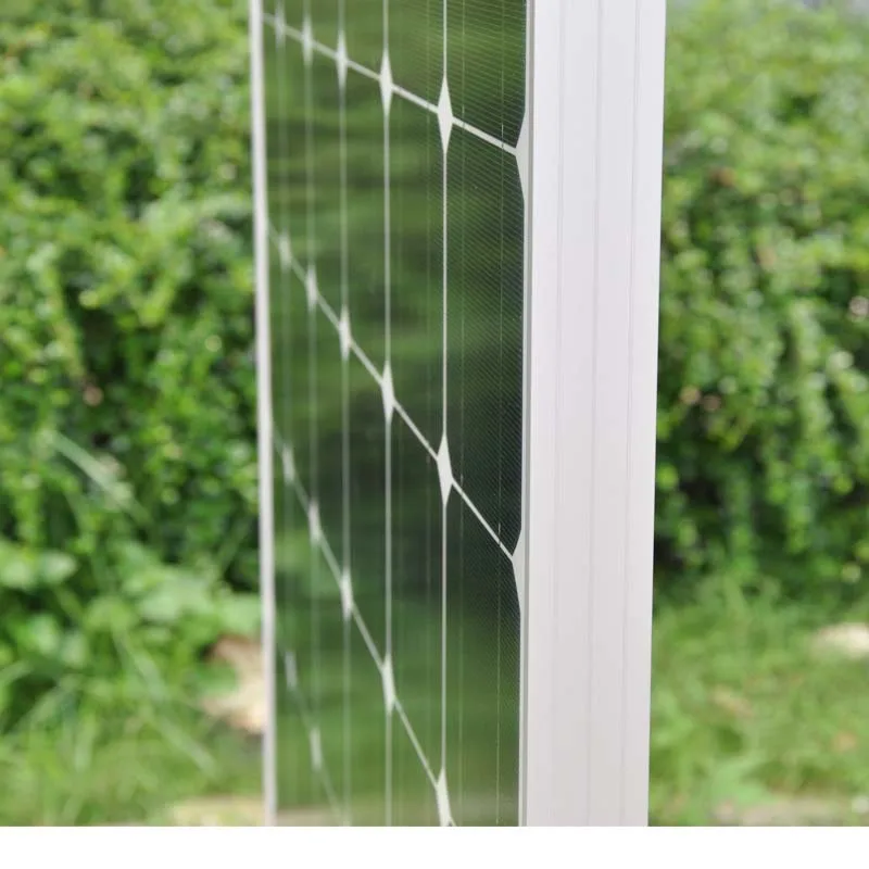 Солнечная панель 24 В 200 Вт монокристаллическая 20 шт Солнечная система 4 кВт для дома солнечное зарядное устройство RV автодома по морю