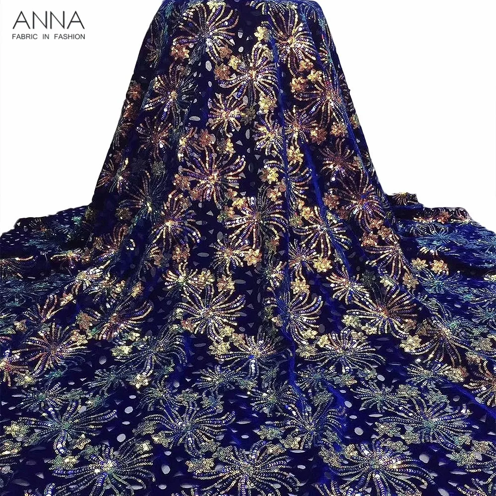 Африканская бархатная кружевная ткань 2019 высококачественное кружевное