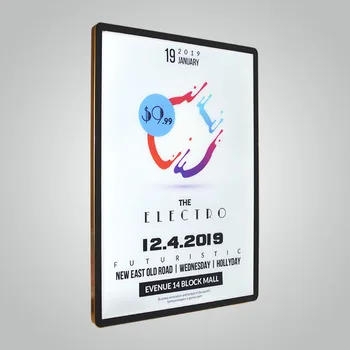 

Diy poster lightbox display led advertising light box sign board led light box