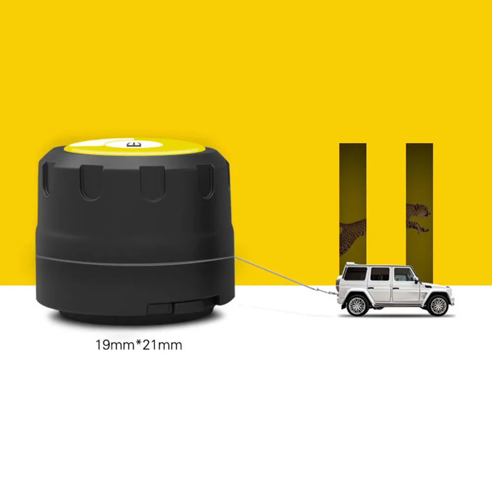 Автомобильный монитор давления в шинах TPMS Bluetooth Внешний Противоугонный водонепроницаемый