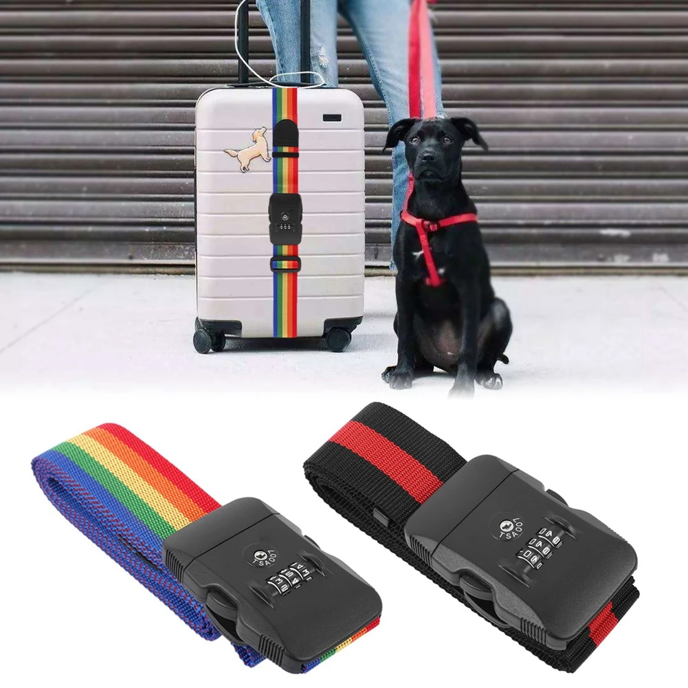 送料無料新品 Luggage Straps Tsa Approved For Suitcases Adjustable Cross