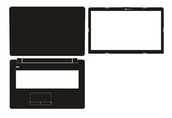 

Carbon fiber Laptop Sticker Skin Decal Cover Protector for HP 17Q-BU100TX 17.3"