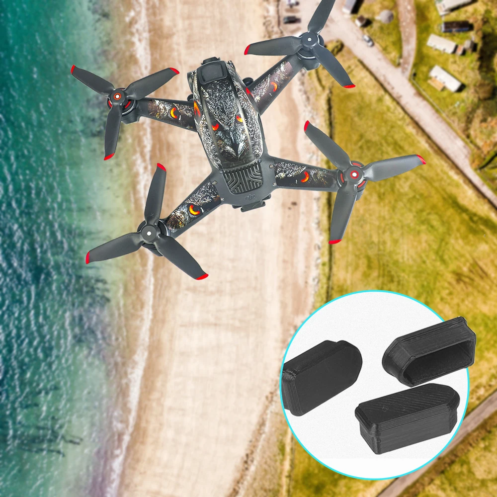 Coperchio Antipolvere Batteria Drone Per Dji Fpv Combo Drone Corpo Batteria Spina Antipolvere Porta Di Ricarica Cappuccio Di Protezione Per Dji Fpv Ac