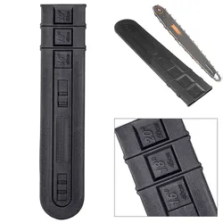 1 pc alta qualidade 20 chainsaw chainsaw capa de barra de motosserra protetor de bainha placa guia universal conjunto motosserra ferramenta ferramentas jardim preto