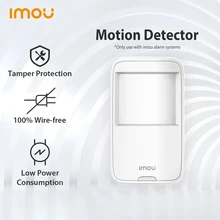Dahua imou – détecteur de mouvement PIR intelligent, 433MHz, sans fil, infrarouge, automatique, système d'alarme domestique, capteur immunisé contre les animaux domestiques 