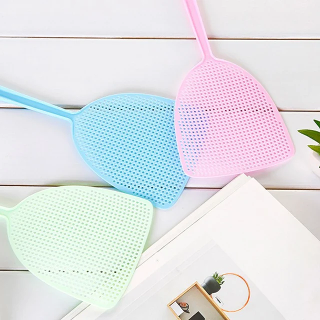 Otthoni Konyha Puha Kézi Műanyag Hosszú Fogantyú Légy Swatter Szúnyog Rovarok Hibák Kártevő - Image 3