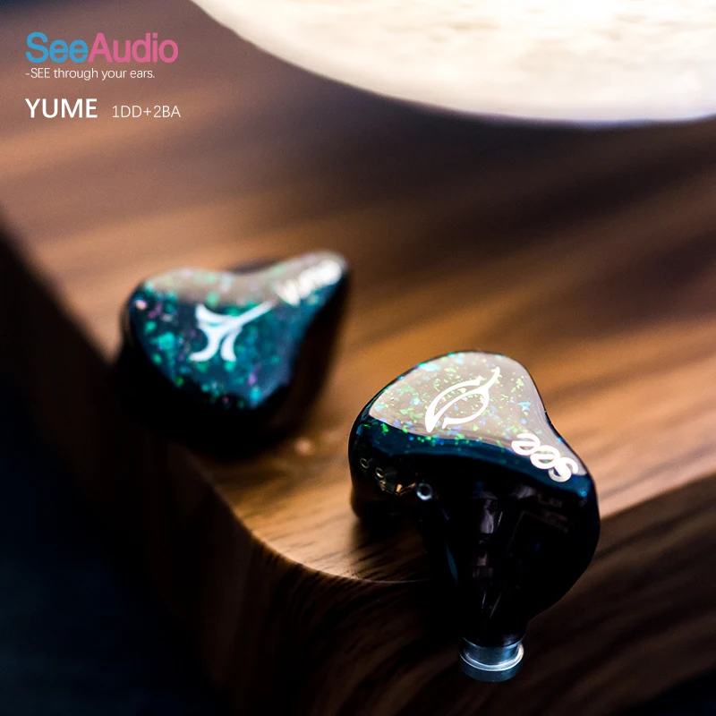 SeeAudio Yume 2BA 1DD Hybrid Drive Unit Earphone HIFI DJ Music Monitor SeeAudio Yume 2BA 1DD Hybrid Drive Unit Earphone HIFI DJ Music Monitor