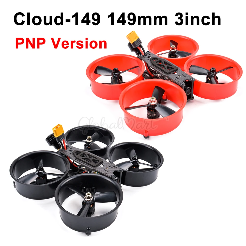 Облако-149 149 мм 3 дюймов Рама из углеродного волокна 1306 3100KV мотор мини F3 25A BLHELI_S ESC 700TVL Камера PNP FPV гоночного дрона с дистанционным управлением