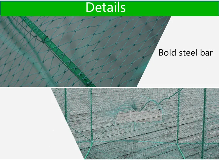 Складная рыболовная сеть многофункциональная переносная нейлоновая рыболовная сеть Краб Раки Ловец Омаров живая Ловушка рыболовная сеть снасти