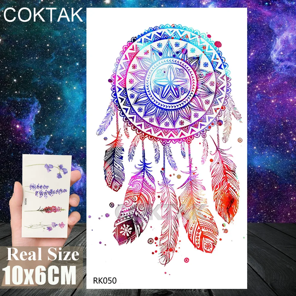 Watercolor Flower Temporary Tattoos Fashion Sticker For Women Girls Fake Quality Tattoo Decal Body Art Painting Arm Tatoos Sheet Watercolor Flower Temporary Tattoos Fashion Sticker For Women Girls Fake Quality Tattoo Decal Body Art Painting Arm Tatoos Sheet