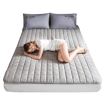 

Cotton Washed Fold Tatami Mattress Student Dormitory Bedding Mattress Topper Tatami Warm Mat With Straps twin queen king size