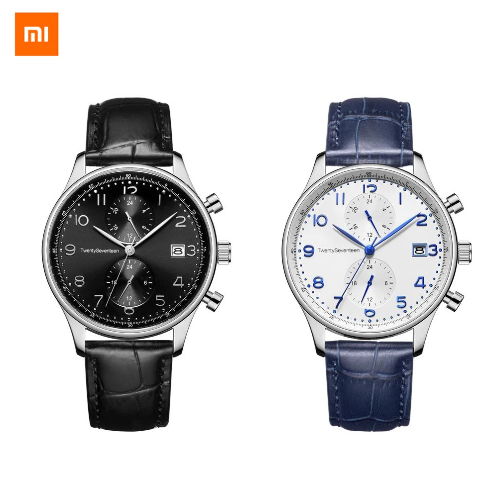 

2 Colors Xiaomi Youpin Twenty-Seven Light Business Quartz Watch High Quality Elegance for Man and Woman