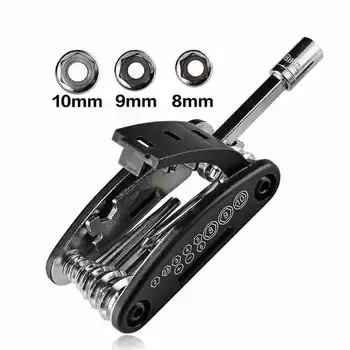 

16 in 1 Bike Tool Set bicicleta Hex Wrench Screwdrivers Nut Multi Tool Bicycle Repairing Tools mtb bike tools Kits multitool