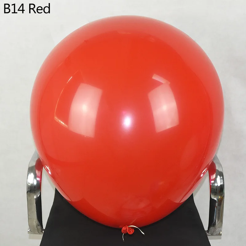 36 дюймов 1 шт. большой латексный шар прозрачные воздушные шары для свадьбы, дня рождения, вечеринки, ребенка, душа Decorati красочный надувной шар - Цвет: B14