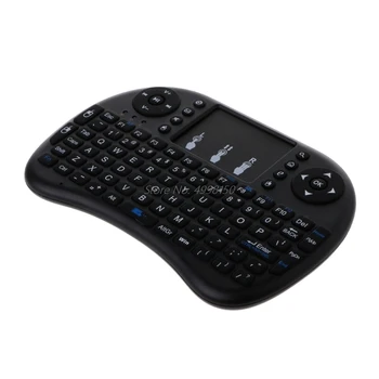 

English 2.4GHz Wireless i8 Keyboard Touchpad Fly Air Mouse For Android TV PS3 Dropship