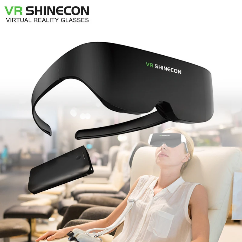 Sale 3D Glasses Vr-Headset Smartphone Stereo Cinema Virtual-Reality Shinecon Giant-Screen 1005001807848047